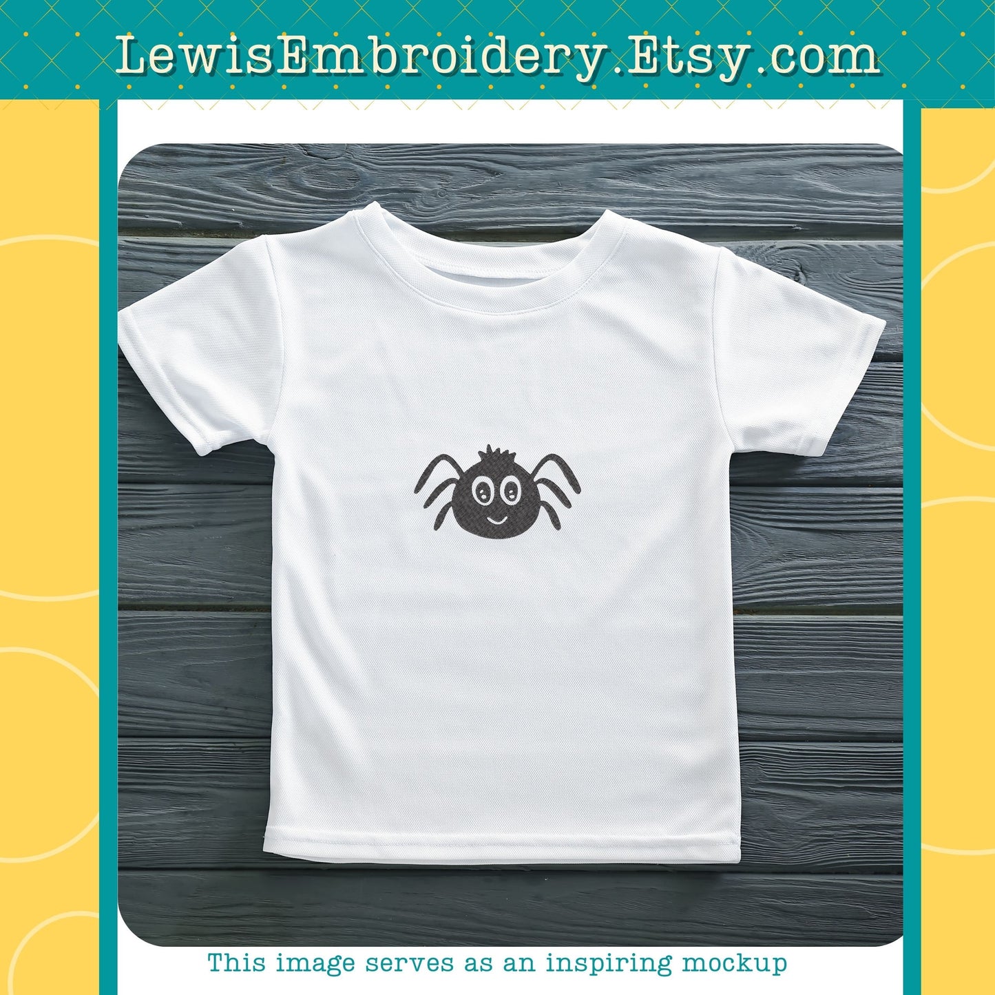 Spider, Machine Embroidery Design – (Digital Download)