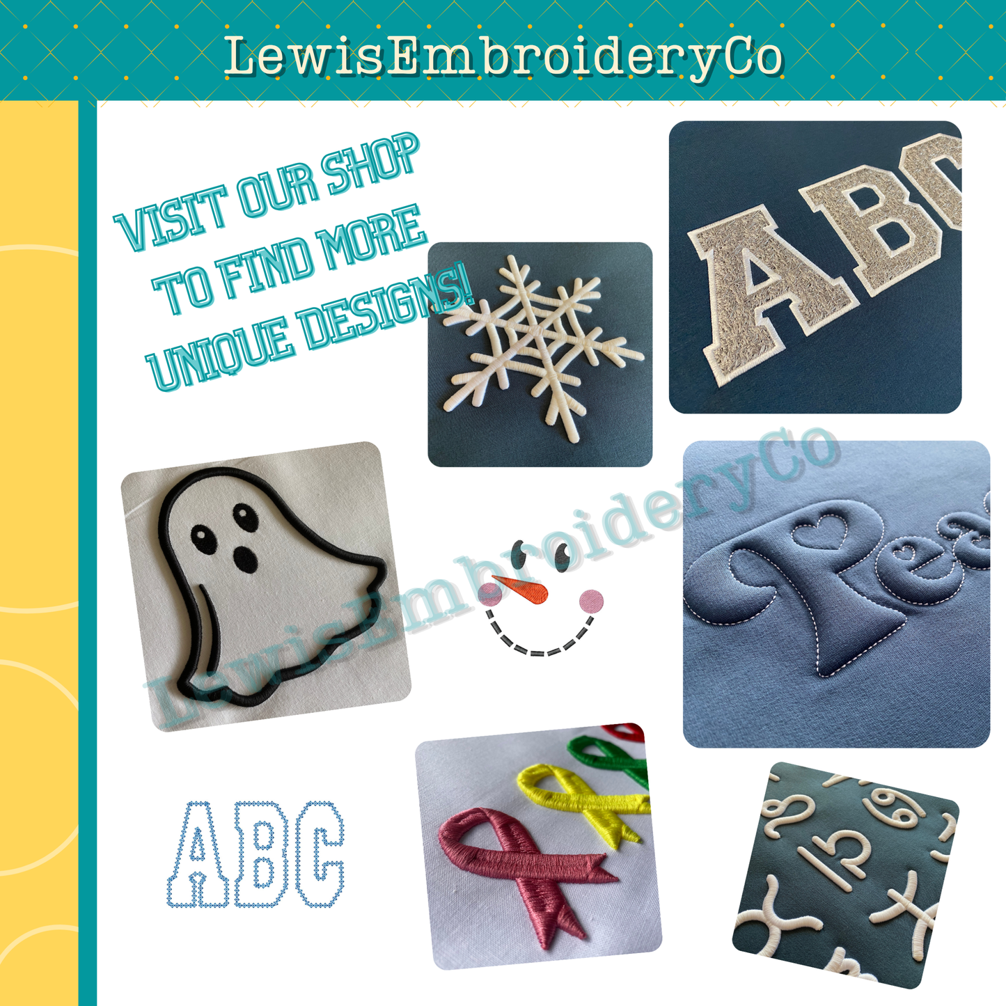 3D Puff, Greek, Machine Embroidery Font - With BX - (PDF Tutorial Included) (Copy)