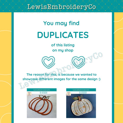 3D Puff Applique Pumpkin, Machine Embroidery Design - (PDF Tutorial Included) (Copy)