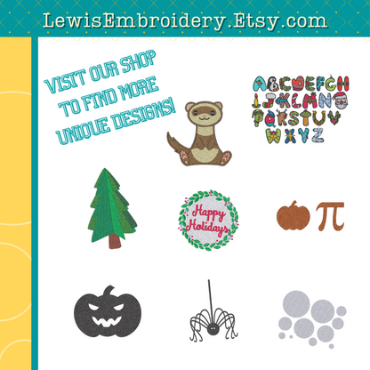 Creepy Spider, Machine Embroidery Design – (Instant Download)