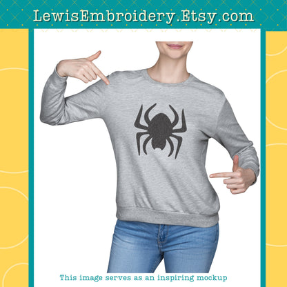 Fat Spider, Machine Embroidery Design – (Instant Download)