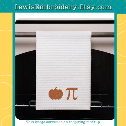 Pumpkin Pi, Machine Embroidery Design – (Instant Download)