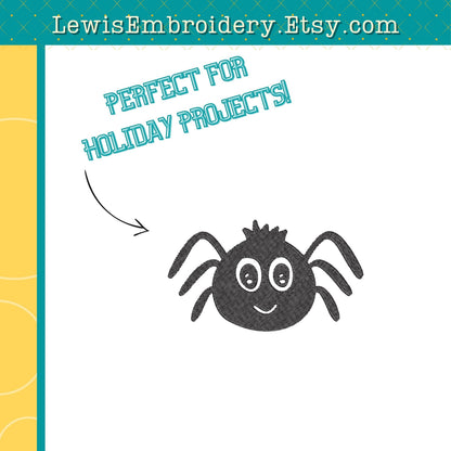 Spider, Machine Embroidery Design – (Digital Download)