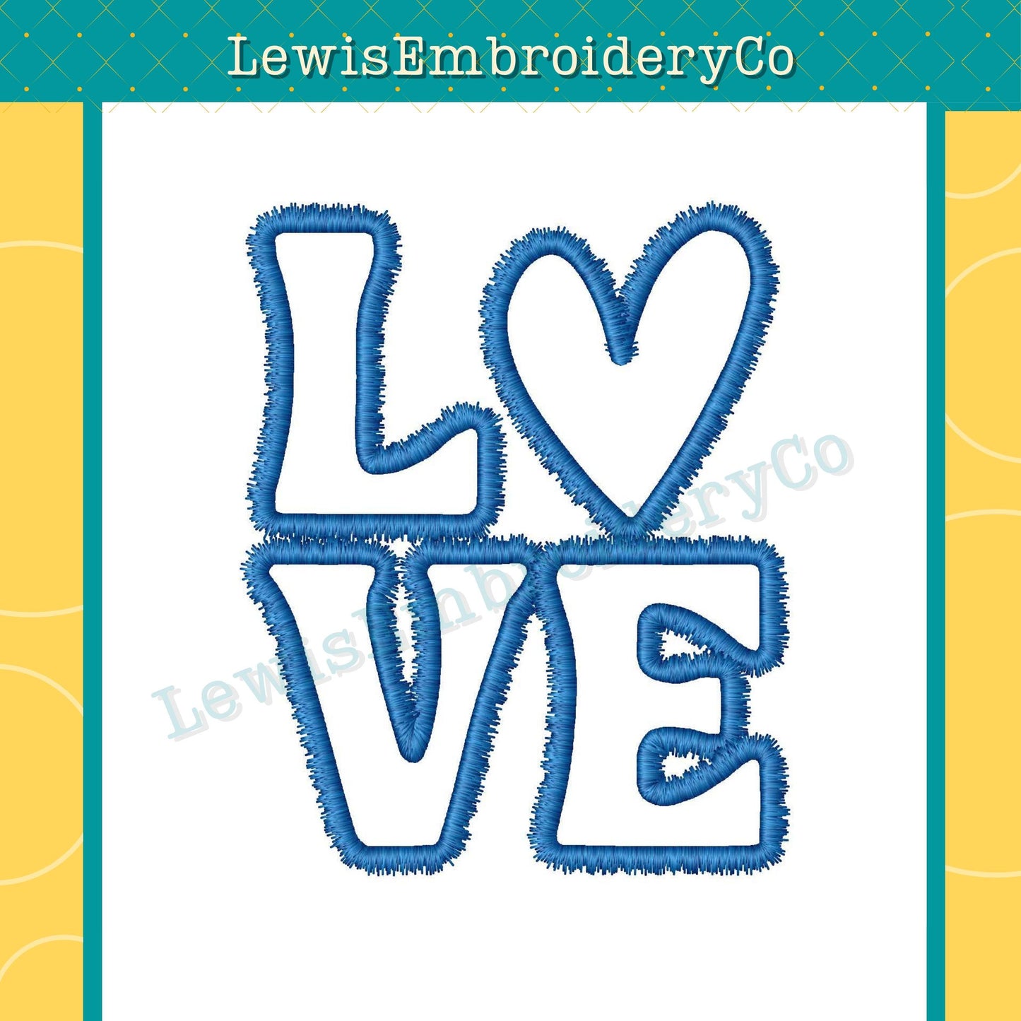 LOVE Feather Outline, Machine Embroidery Design - NOT Full Font - (Digital Download)