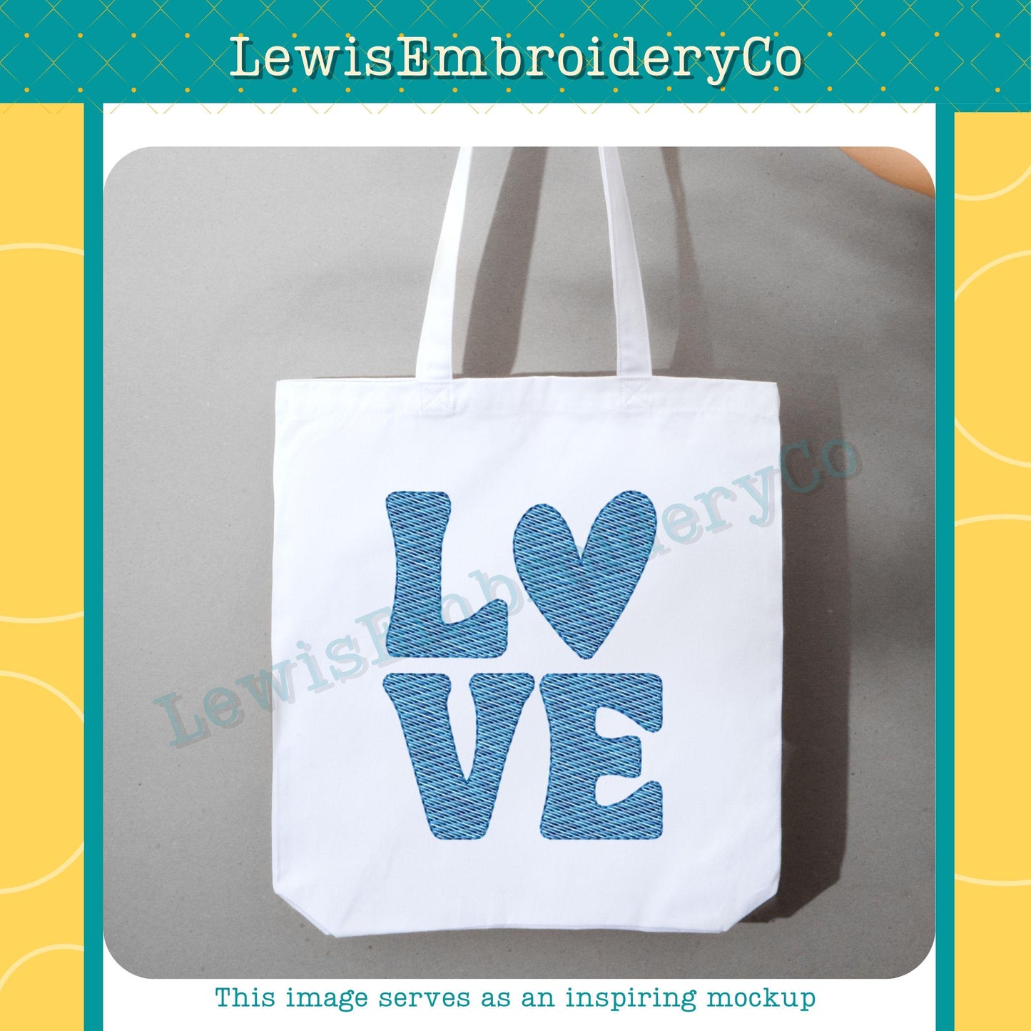 LOVE Quick Fill Sketch, Machine Embroidery Design - Not Full Font - (Digital Download)