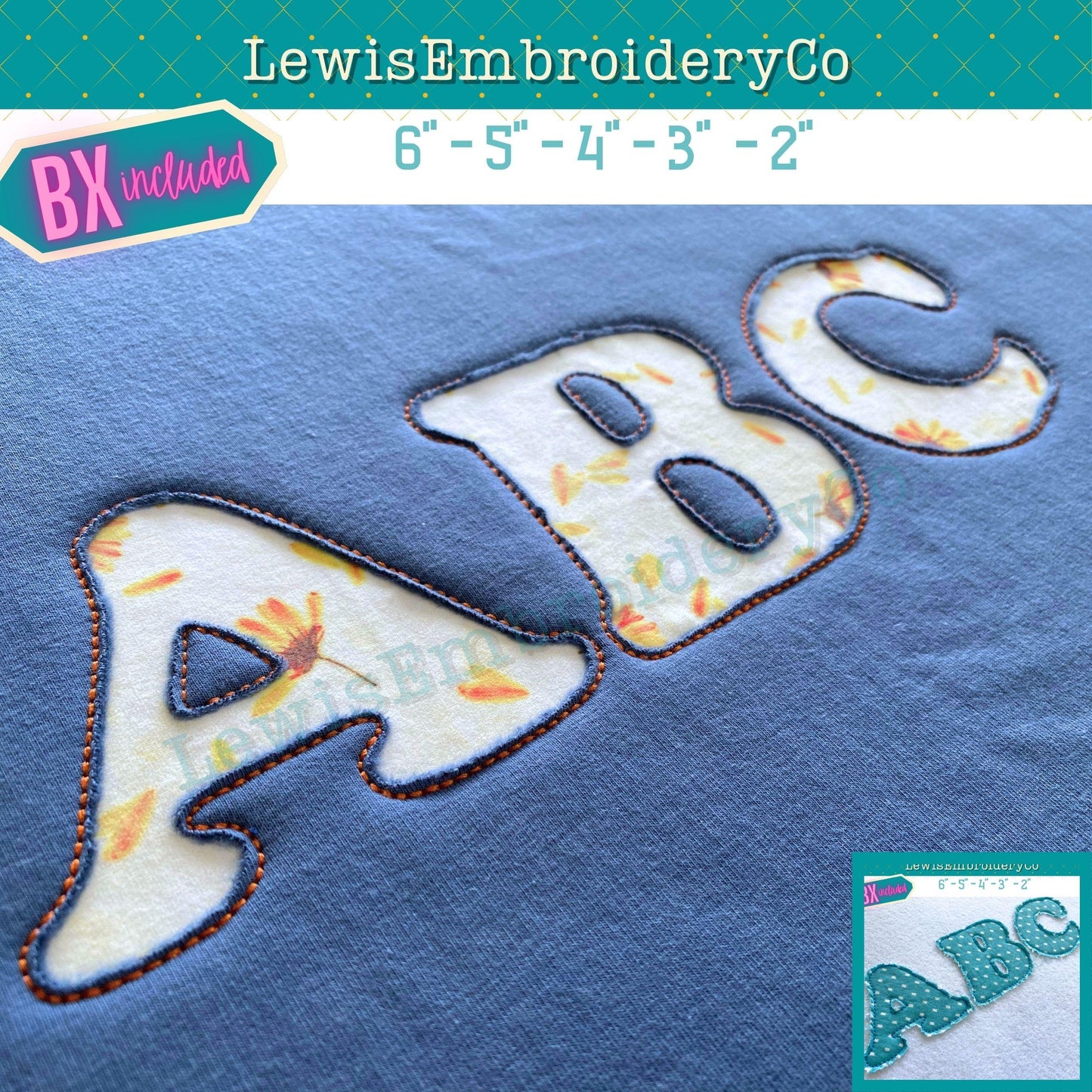 Reverse Applique, Cooper, Machine Embroidery Font - With BX - (PDF Tutorial Included)